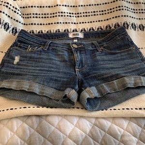 Paige brand denim shorts